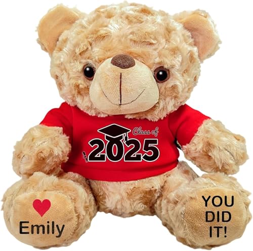 NZDFH Personalisierte Bachelor Geschenk mit Namen & Jahr - Teddybär, Individuelles Abschlussgeschenk für Abitur 2025, Prüfung Bestanden | Kreatives Schulabschluss-Geschenk für Schüler NZDFH Personalisierte Bachelor Geschenk mit Namen & Jahr - Teddybär, Individuelles Abschlussgeschenk für Abitur 2025, Prüfung Bestanden | Kreatives Schulabschluss-Geschenk für Schüler von NZDFH