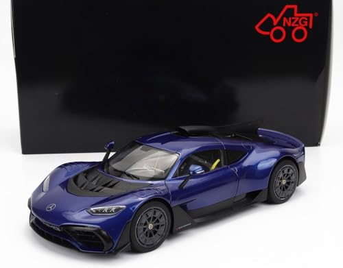 NZG 1/18 Ein AMG (C298) 2022 Shiny Blue Black PM10320021 von NZG