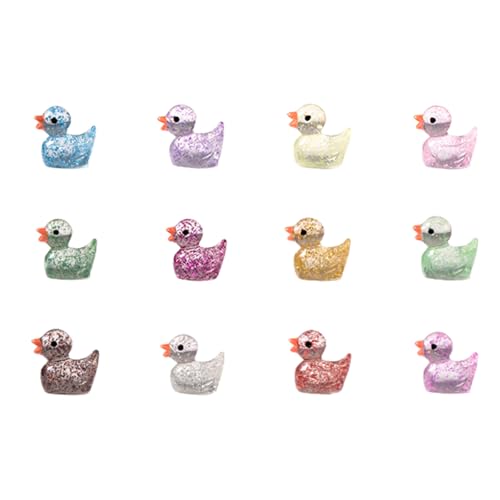 NZHBOAM 100pcs Kleine Glitzernde Pulver Ducks Statue Zahl Für Mehrere Gebrauchsgarten Dekore Und Kreative Landschaftsgestaltung NZHBOAM 100pcs Kleine Glitzernde Pulver Ducks Statue Zahl Für Mehrere Gebrauchsgarten Dekore Und Kreative Landschaftsgestaltung von NZHBOAM