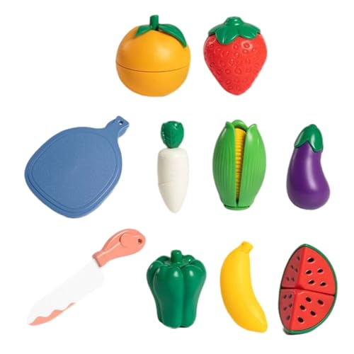 NZHBOAM 10pcs Schneidspielzeug Für Kleinkind Feinmotor Fähigkeit Schälbares Obst Küche Spiel Tellieren Spielen Aktivität Spielzeug NZHBOAM 10pcs Schneidspielzeug Für Kleinkind Feinmotor Fähigkeit Schälbares Obst Küche Spiel Tellieren Spielen Aktivität Spielzeug von NZHBOAM