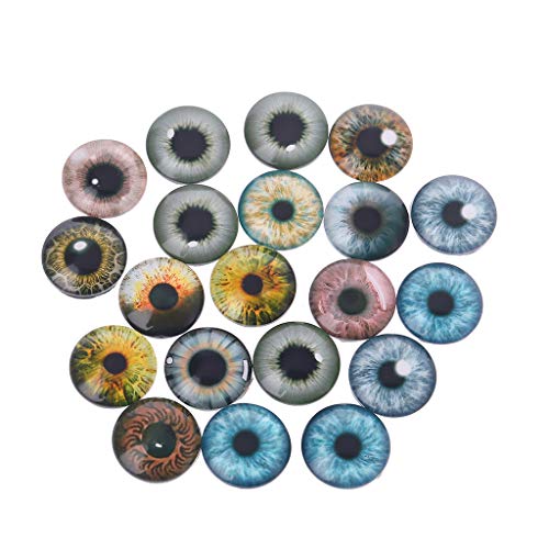 NZHBOAM 20 Stück Wackelaugen Selbstklebend, Doll Eyes Animal Eyeballs Accessorie, Groß Runde Wackelaugen Groß Kunststoff Wackelaugen Zum Basteln Für D.I.Y Dekorationen NZHBOAM 20 Stück Wackelaugen Selbstklebend, Doll Eyes Animal Eyeballs Accessorie, Groß Runde Wackelaugen Groß Kunststoff Wackelaugen Zum Basteln Für D.I.Y Dekorationen von NZHBOAM