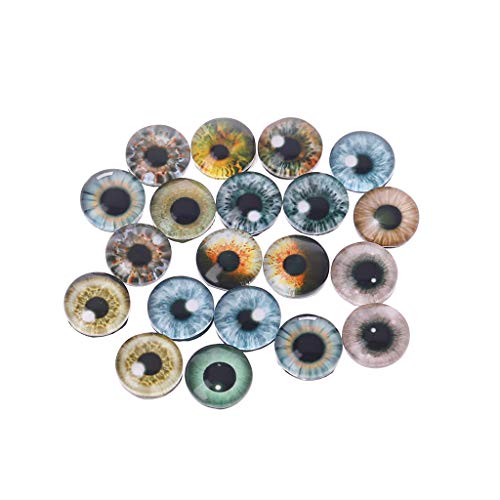NZHBOAM 20 Stück Wackelaugen Selbstklebend, Doll Eyes Animal Eyeballs Accessorie, Groß Runde Wackelaugen Groß Kunststoff Wackelaugen Zum Basteln Für D.I.Y Dekorationen NZHBOAM 20 Stück Wackelaugen Selbstklebend, Doll Eyes Animal Eyeballs Accessorie, Groß Runde Wackelaugen Groß Kunststoff Wackelaugen Zum Basteln Für D.I.Y Dekorationen von NZHBOAM