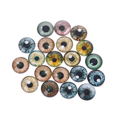NZHBOAM 20 Stück Wackelaugen Selbstklebend, Doll Eyes Animal Eyeballs Accessorie, Groß Runde Wackelaugen Groß Kunststoff Wackelaugen Zum Basteln Für D.I.Y Dekorationen NZHBOAM 20 Stück Wackelaugen Selbstklebend, Doll Eyes Animal Eyeballs Accessorie, Groß Runde Wackelaugen Groß Kunststoff Wackelaugen Zum Basteln Für D.I.Y Dekorationen von NZHBOAM