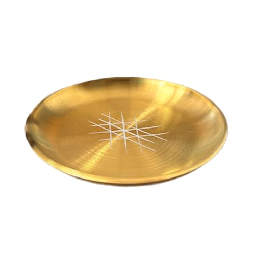 NZHBOAM Heidnische Rituelle Tablett Altäre Teller Tarots Candlestick Teller Dekorative Teas Leichte Ständer Schmuck Kristallablettung Einfacher Gebrauch von NZHBOAM