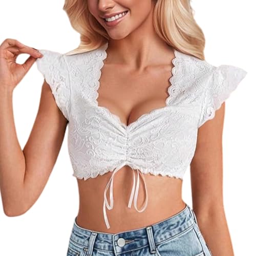 NZHBOAM Oktoberfest Damen Outfit, Bierfest Dirndl Für Damen, 2025 Kleidung, Bayerisches Kostüm Traditionelle Deutsche Dirndl Bluse NZHBOAM Oktoberfest Damen Outfit, Bierfest Dirndl Für Damen, 2025 Kleidung, Bayerisches Kostüm Traditionelle Deutsche Dirndl Bluse von NZHBOAM