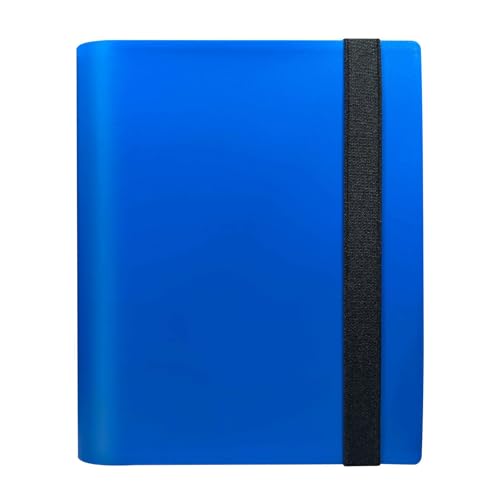 NZHBOAM Portable Trading Card Collector Holder Game Card Binder 9 Pocket Cartoon Collection Notebook Hält 360 Kartendauer von NZHBOAM