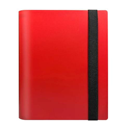 NZHBOAM Portable Trading Card Collector Holder Game Card Binder 9 Pocket Cartoon Collection Notebook Hält 360 Kartendauer NZHBOAM Portable Trading Card Collector Holder Game Card Binder 9 Pocket Cartoon Collection Notebook Hält 360 Kartendauer von NZHBOAM
