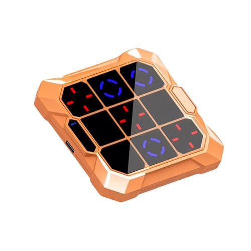 NZHBOAM Tic Toe Spiel Für Kinder 6-in-1 Handheld Puzzle Spielzeug Interaktiver Bildungsspielzeug Elektronisches Brettspiel Geburtstag Geschenk von NZHBOAM