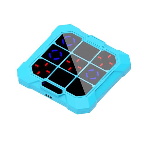 NZHBOAM Tic Toe Spiel Für Kinder 6-in-1 Handheld Puzzle Spielzeug Interaktiver Bildungsspielzeug Elektronisches Brettspiel Geburtstag Geschenk von NZHBOAM