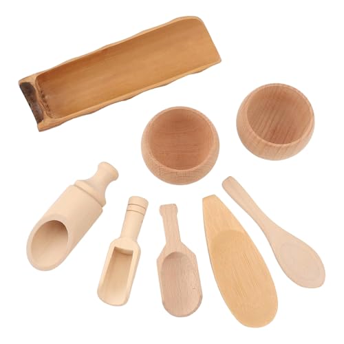 Naturhölzern, So Tun, Um Küchen Utensil Werkzeug Set Von 8 Für Kleinkindes Frühes Lernen Und Sensorische Lebenskenntnisse Für Lebenskenntnisse Zu Sensorischem Holzküchenset Naturhölzern, So Tun, Um Küchen Utensil Werkzeug Set Von 8 Für Kleinkindes Frühes Lernen Und Sensorische Lebenskenntnisse Für Lebenskenntnisse Zu Sensorischem Holzküchenset von NZHBOAM