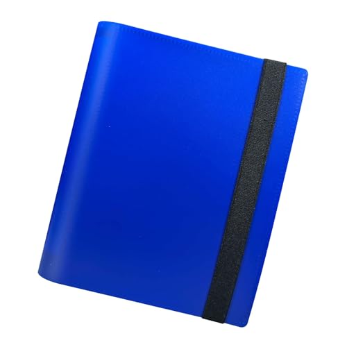 NZHBOAM Portable Trading Card Collector Holder Game Card Binder 9 Pocket Cartoon Collection Notebook Hält 360 Kartendauer von NZHBOAM