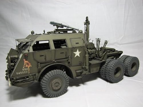 NZPOST Maßstab 1:25 The M25 Tank Transporter Dragon Wagon DIY Handwerk Papier Modellbausatz (zerlegtes Set) von NZPOST