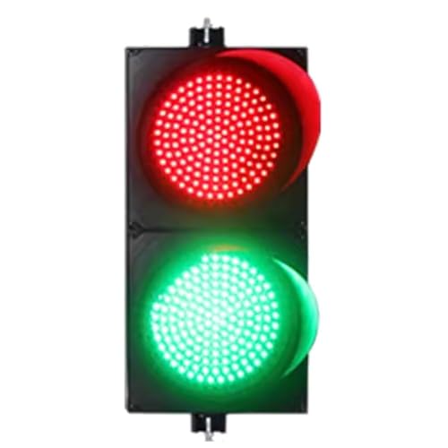 NZVZGKTNTW 200 MM/300 MM/400 MM Ampel, Wasserdicht Und Feuchtigkeitsbeständig, Industrielle Fahrspuranzeigeleuchte, Geeignet for Dock, Straße, Mautstation(300mm-220v) von NZVZGKTNTW