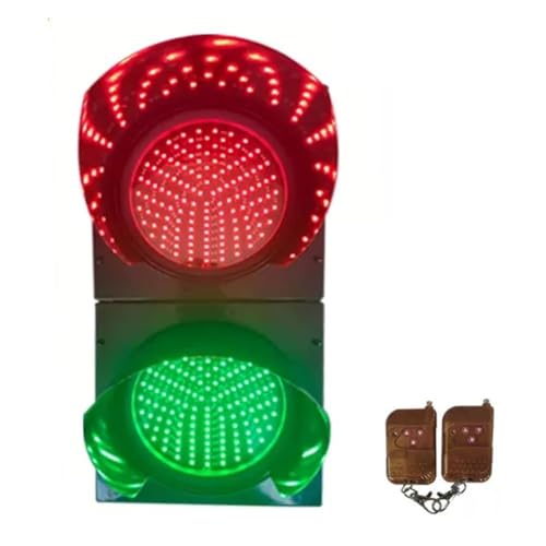 NZVZGKTNTW 200 MM Rote Und Grüne Stoppleuchte, LED-Ampel, Fernbedienung, Horizontale Oder Vertikale Montage, Verwendet for Brücken Und Schiffe, Verkehrssicherheit, Parkplätze(12V) von NZVZGKTNTW