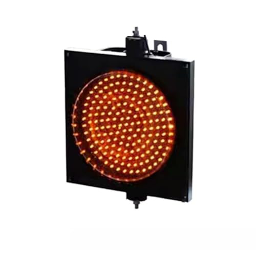 NZVZGKTNTW 300 Mm Gelbe Blitzlichter, Industrielle LED-Warnlichter, Signallichter, LED-Solar-Verkehrssignallampe, 7 Tage Dauerbetrieb, for Kreuzungen(220V) von NZVZGKTNTW