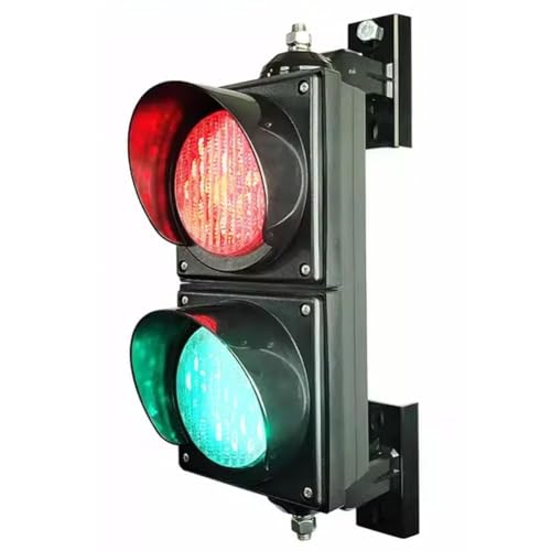 NZVZGKTNTW wasserdichte Rote Und Grüne Verkehrssignale Mit 500-m-Fernbedienung, Industrielle LED-Verkehrssignale, Parklichter, PC-Kunststoff-Parkleuchte for Straßen(AC85-265V) von NZVZGKTNTW