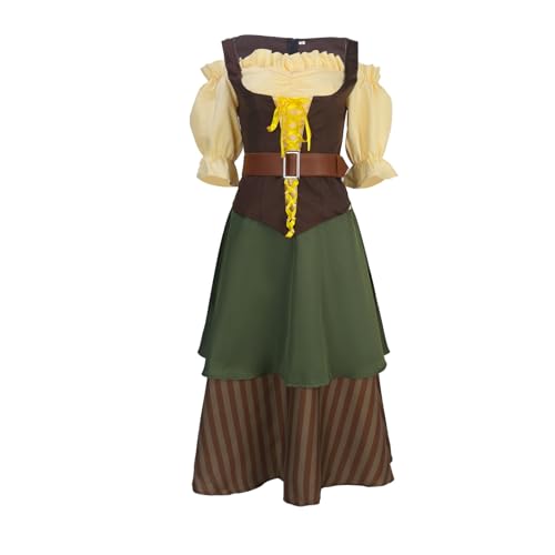 NZYIHAO Mittelalter Kleidung Damen Renaissance Kostüm Viktorianisches Kleid Karneval Kostüme Festliche Lockere Maxikleid Gothic Kleider NZYIHAO Mittelalter Kleidung Damen Renaissance Kostüm Viktorianisches Kleid Karneval Kostüme Festliche Lockere Maxikleid Gothic Kleider von NZYIHAO