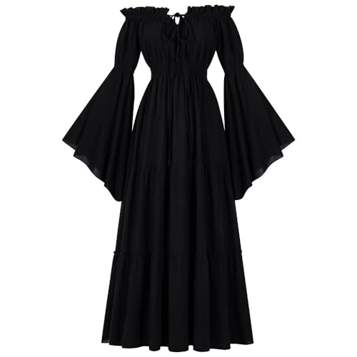 NZYIHAO Viktorianisches Kleid Damen Renaissance Kostüm Frauen Gothic Hexenkleid Mittelalterliches Hochzeitskleid Mittelalter Kleidung Halloween Kostüme NZYIHAO Viktorianisches Kleid Damen Renaissance Kostüm Frauen Gothic Hexenkleid Mittelalterliches Hochzeitskleid Mittelalter Kleidung Halloween Kostüme von NZYIHAO