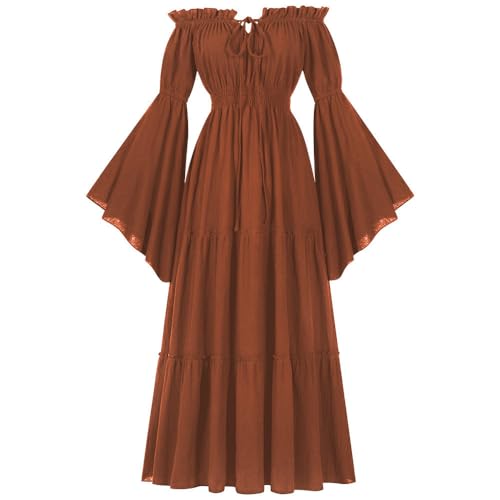 NZYIHAO Viktorianisches Kleid Damen Renaissance Kostüm Frauen Gothic Hexenkleid Mittelalterliches Hochzeitskleid Mittelalter Kleidung Halloween Kostüme NZYIHAO Viktorianisches Kleid Damen Renaissance Kostüm Frauen Gothic Hexenkleid Mittelalterliches Hochzeitskleid Mittelalter Kleidung Halloween Kostüme von NZYIHAO