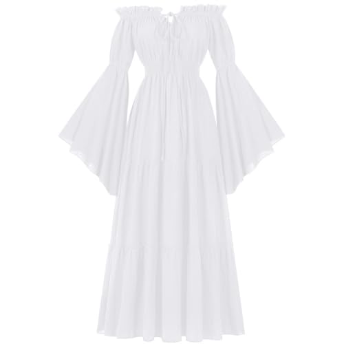 NZYIHAO Viktorianisches Kleid Damen Renaissance Kostüm Frauen Gothic Hexenkleid Mittelalterliches Hochzeitskleid Mittelalter Kleidung Halloween Kostüme NZYIHAO Viktorianisches Kleid Damen Renaissance Kostüm Frauen Gothic Hexenkleid Mittelalterliches Hochzeitskleid Mittelalter Kleidung Halloween Kostüme von NZYIHAO