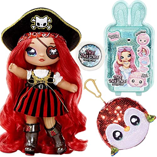 Na! Na! Na! Surprise 2-in-1 Modepuppe und Glitzer-Pompom Tasche, Becky BUCKANEER. Piraten-Puppe mit luxuriösen Outfits und Accessoires. Sparkles Serie. Modepuppe zum Sammeln für Kinder ab 5 Jahren Na! Na! Na! Surprise 2-in-1 Modepuppe und Glitzer-Pompom Tasche, Becky BUCKANEER. Piraten-Puppe mit luxuriösen Outfits und Accessoires. Sparkles Serie. Modepuppe zum Sammeln für Kinder ab 5 Jahren von Na! Na! Na! Surprise