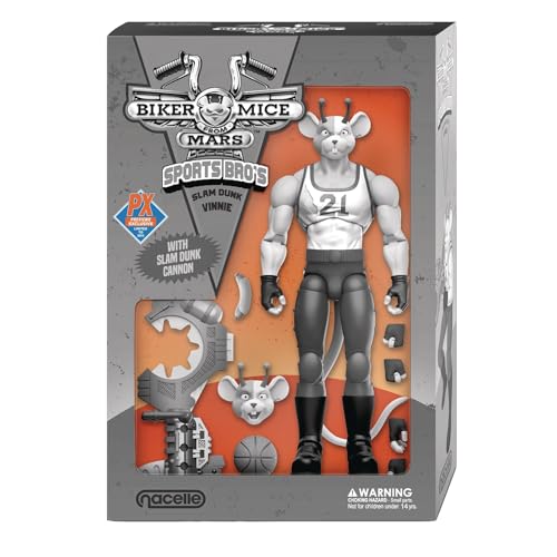 Nacelle Consumer Products Biker Mice from Mars: The Sports Bro's Vinnie (Black & White) Previews Exclusive Action Figure von Nacelle Consumer Products