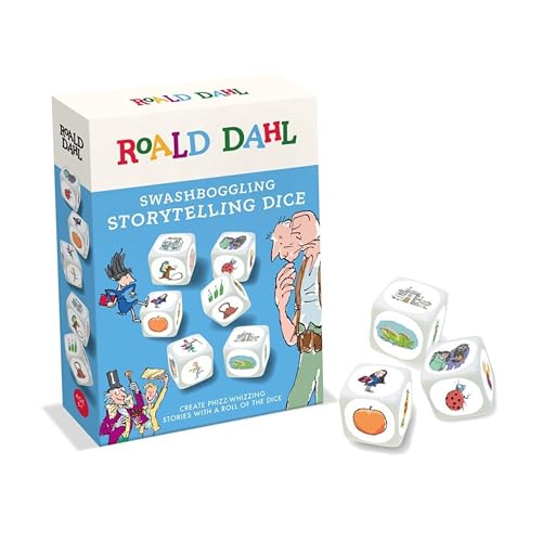 Roald Dahl Swashboggling Geschichtenerzähl-Würfel, kreatives Geschichtenspiel, Weiß Roald Dahl Swashboggling Geschichtenerzähl-Würfel, kreatives Geschichtenspiel, Weiß von Naisee