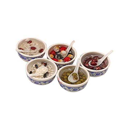 Naisicatar 5pcs 06.01 Puppenhaus Miniatur-Spiel Lebensmittel Spielzeug Mini Chinesische Nudeln Sirup Bowl Naisicatar 5pcs 06.01 Puppenhaus Miniatur-Spiel Lebensmittel Spielzeug Mini Chinesische Nudeln Sirup Bowl von Naisicatar