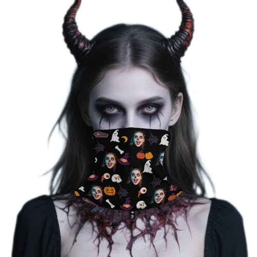 Halloween Maske Personalisierte Gesichtsmaske mit Foto Text Logo, Personalisiertes Gesichtsmaske Bandana für Männer und Frauen, Personalisierte lustige Streichmaske für Halloween und Kostümpartys Halloween Maske Personalisierte Gesichtsmaske mit Foto Text Logo, Personalisiertes Gesichtsmaske Bandana für Männer und Frauen, Personalisierte lustige Streichmaske für Halloween und Kostümpartys von Naispanda