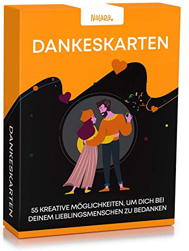 Dankeskarten - 55 romantische Wege, Dich bei deiner Partnerin zu bedanken - Ideal als Jahrestag Geschenk für sie und ihn Dankeskarten - 55 romantische Wege, Dich bei deiner Partnerin zu bedanken - Ideal als Jahrestag Geschenk für sie und ihn von nalara