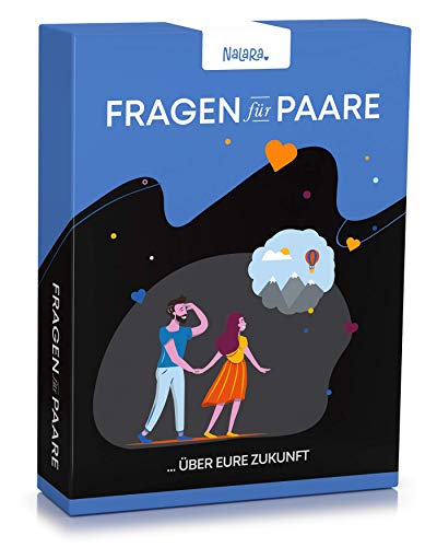 Fragen für Paare … über eure Zukunft - Das Paar-Spiel mit interessanten Fragen als Geschenk für deinen Partner - Ideal als Jahrestag für ihn und sie Fragen für Paare … über eure Zukunft - Das Paar-Spiel mit interessanten Fragen als Geschenk für deinen Partner - Ideal als Jahrestag für ihn und sie von nalara