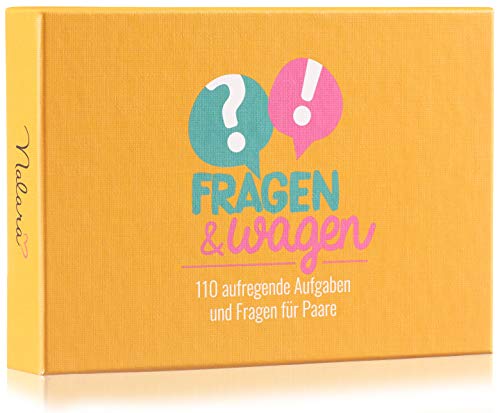 Fragen&Wagen - Mit diesen Karten des Wahrheit oder Pflicht Spiel Wird euer nächster Abend garantiert unvergesslich - Als Geschenk für deinen Partner, Paare, Pärchen oder zum Jahrestag Fragen&Wagen - Mit diesen Karten des Wahrheit oder Pflicht Spiel Wird euer nächster Abend garantiert unvergesslich - Als Geschenk für deinen Partner, Paare, Pärchen oder zum Jahrestag von nalara
