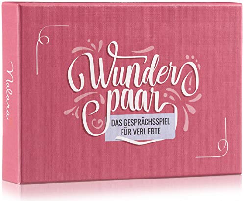 nalara Wunderpaar Verliebte - Das Spiel für Paare mit tiefgründigen Fragen als Geschenk für deinen Freund oder Deine Freundin - Mit diesem Spiel zeigst du deinem Partner Warum Ihr EIN Wunderpaar seid nalara Wunderpaar Verliebte - Das Spiel für Paare mit tiefgründigen Fragen als Geschenk für deinen Freund oder Deine Freundin - Mit diesem Spiel zeigst du deinem Partner Warum Ihr EIN Wunderpaar seid von nalara