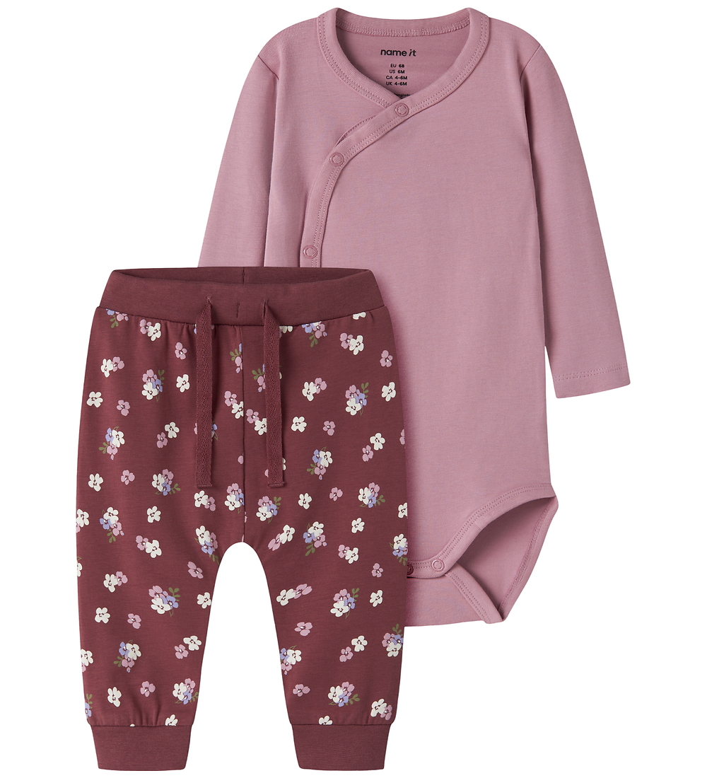Name It Body - NbfVulla - Lila/Wild Ginger - Name It - 1 Jahr (80) - Body L/Ä von Name It