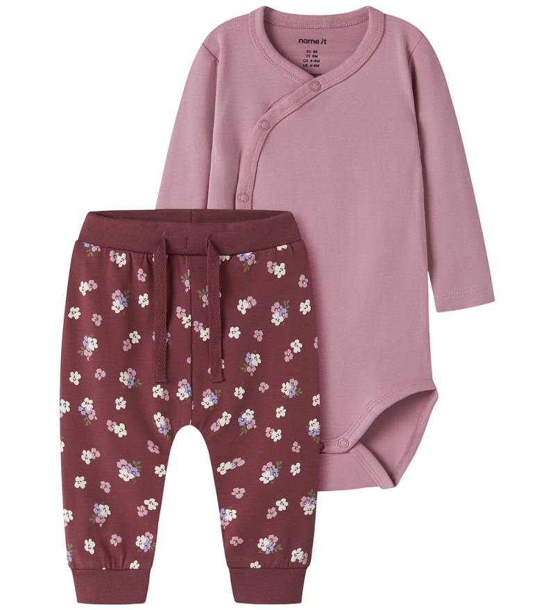 Name It Body - NbfVulla - Lila/Wild Ginger - Name It - 1 Jahr (80) - Body L/Ä von Name It