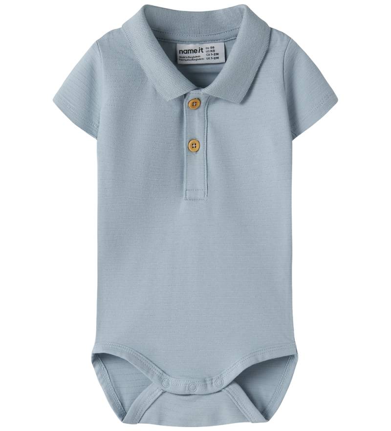 Name It Body k/ä - Lochmuster - Polo - NbmHofman - Blue Nebel - Name It - 50 - Body K/Ä Name It Body k/ä - Lochmuster - Polo - NbmHofman - Blue Nebel - Name It - 50 - Body K/Ä von Name It