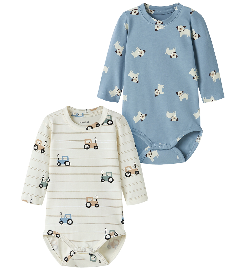 Name It Body l/ä - 2er-Pack - NbmVroels - Antique White/Ashley B - Name It - 74 - Body L/Ä Name It Body l/ä - 2er-Pack - NbmVroels - Antique White/Ashley B - Name It - 74 - Body L/Ä von Name It