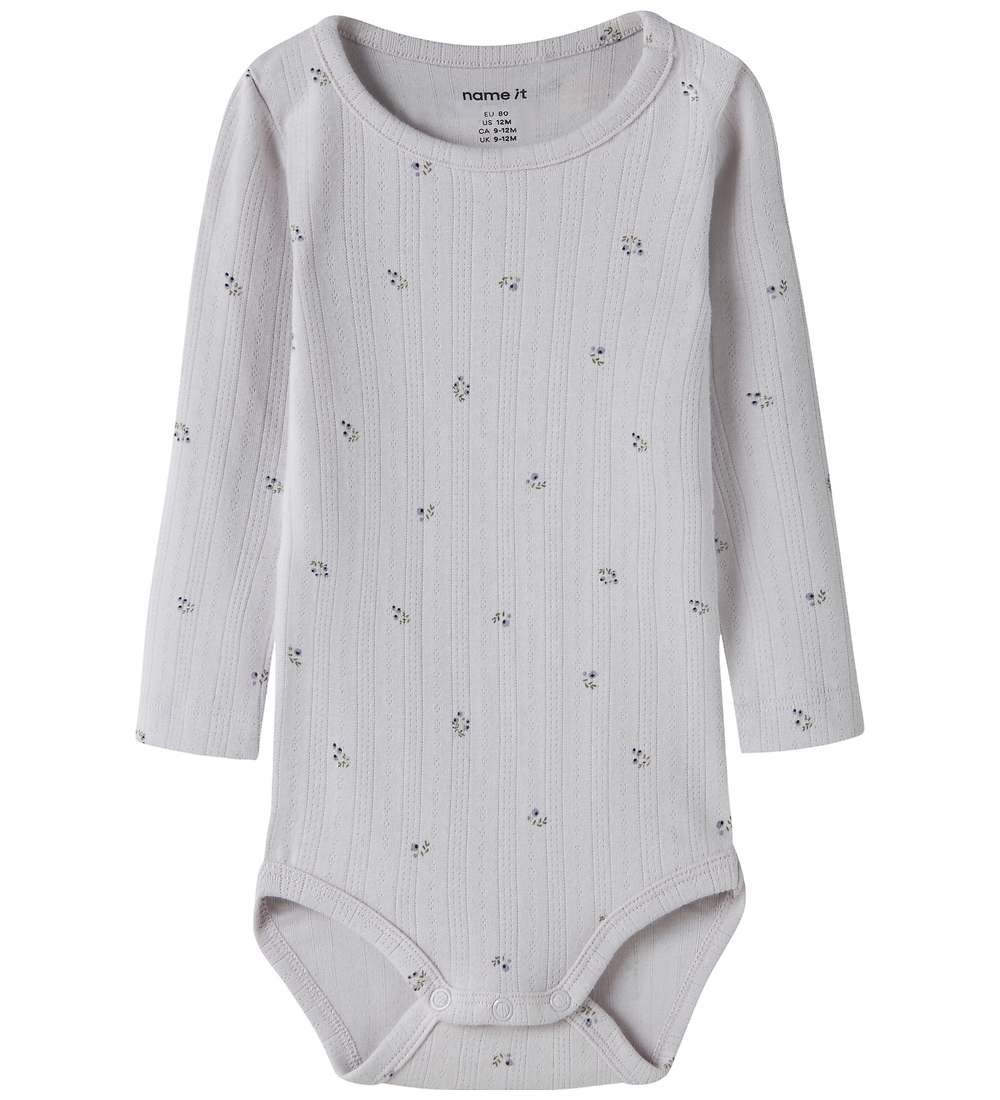 Name It Body l/ä - Lochmuster - NbfBerries - Lilac Marble - Name It - 56 - Body L/Ä Name It Body l/ä - Lochmuster - NbfBerries - Lilac Marble - Name It - 56 - Body L/Ä von Name It