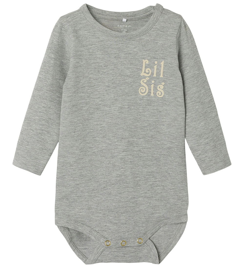 Name It Body l/ä - NbfLaby - Grey Melange - Name It - 68 - Body L/Ä Name It Body l/ä - NbfLaby - Grey Melange - Name It - 68 - Body L/Ä von Name It