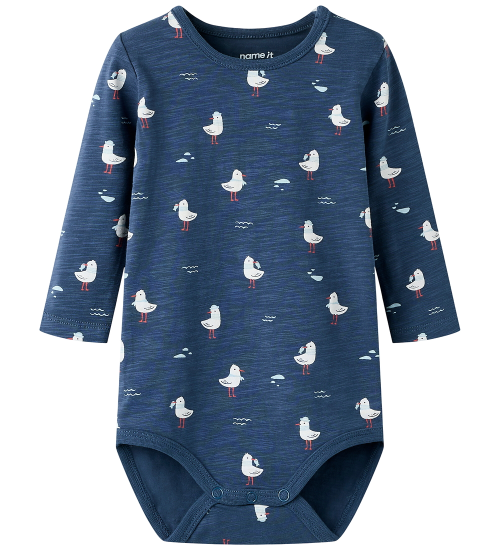 Name It Body l/ä - NbmFlap - Vintage Indigo - Name It - 74 - Body L/Ä Name It Body l/ä - NbmFlap - Vintage Indigo - Name It - 74 - Body L/Ä von Name It