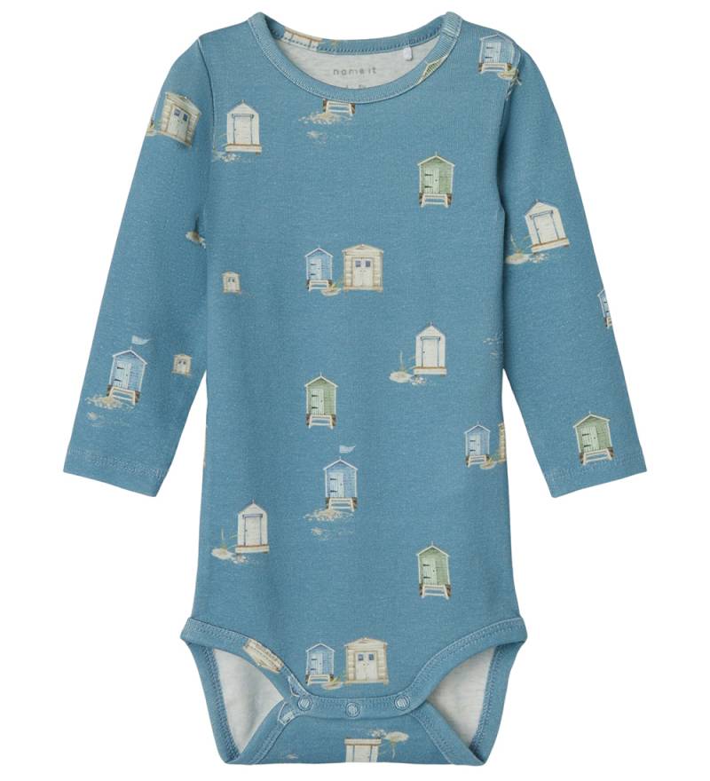 Name It Body l/ä - NbmHing - Provinzial Blue m. Print - Name It - 50 - Body L/Ä Name It Body l/ä - NbmHing - Provinzial Blue m. Print - Name It - 50 - Body L/Ä von Name It