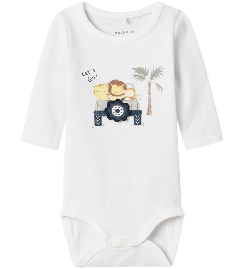 Name It Body l/ä - NbmHollow - Bright White m. Print - Name It - 50 - Body L/Ä Name It Body l/ä - NbmHollow - Bright White m. Print - Name It - 50 - Body L/Ä von Name It