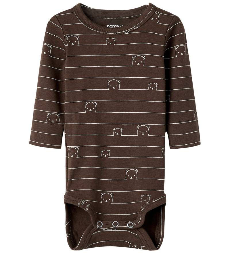 Name It Body l/ä - NbmNalas - Chocolate Brown - Name It - 74 - Body L/Ä Name It Body l/ä - NbmNalas - Chocolate Brown - Name It - 74 - Body L/Ä von Name It