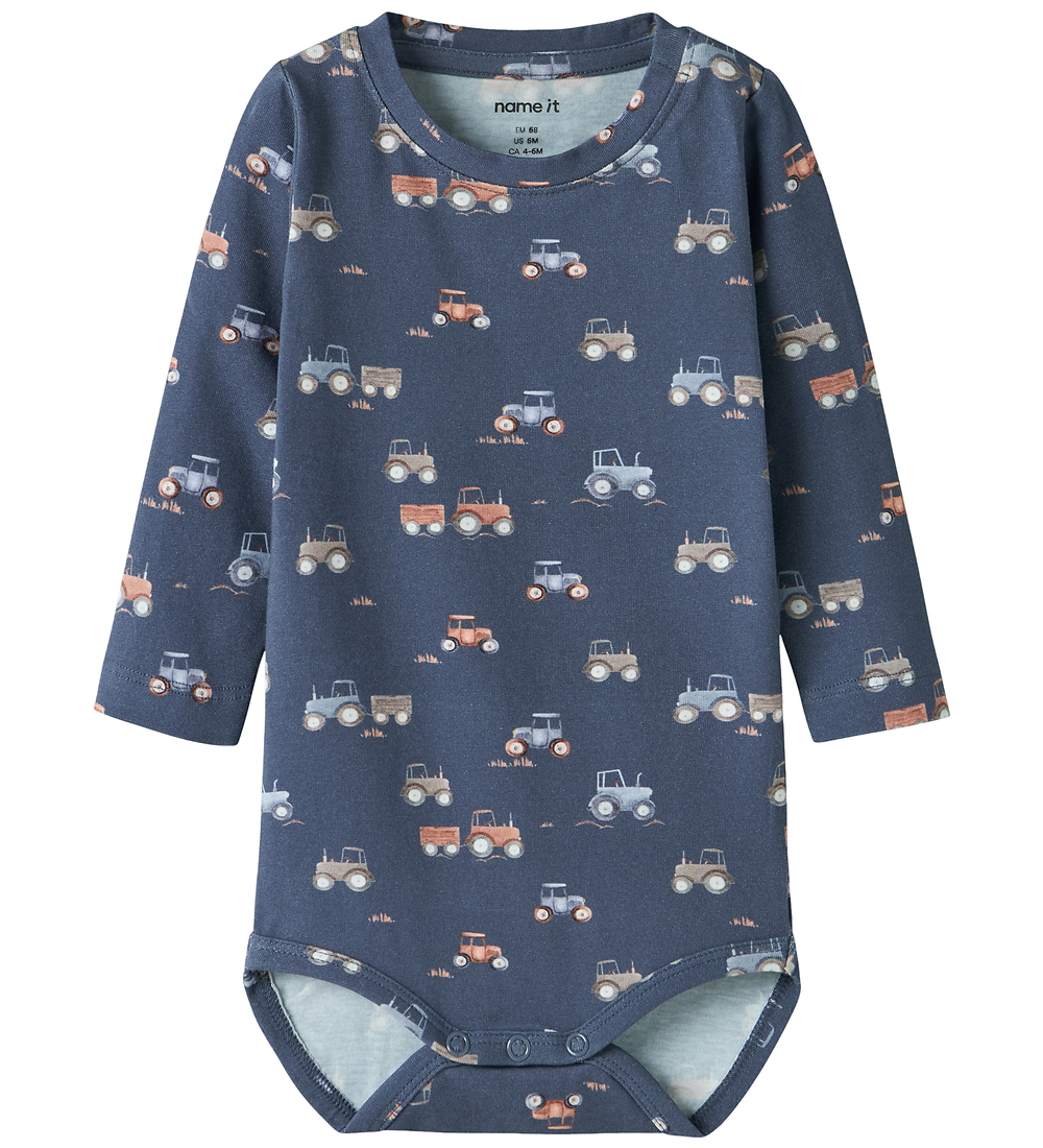 Name It Body l/ä - NbmfoTractor - Vintage Indigo - Name It - 50 - Body L/Ä Name It Body l/ä - NbmfoTractor - Vintage Indigo - Name It - 50 - Body L/Ä von Name It