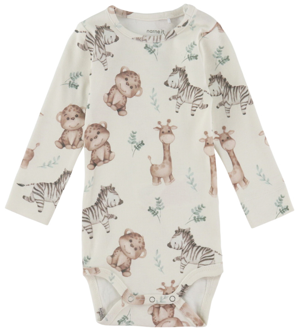 Name It Body l/ä - NbnHanimal - Coconut Milch - Name It - 1½ Jahre (86) - Body L/Ä von Name It