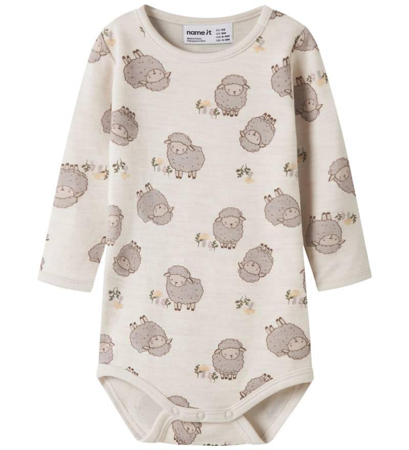 Name It Body l/ä - NbnWup - Peyote Melange/Sheep - Name It - 50 - Body L/Ä Name It Body l/ä - NbnWup - Peyote Melange/Sheep - Name It - 50 - Body L/Ä von Name It