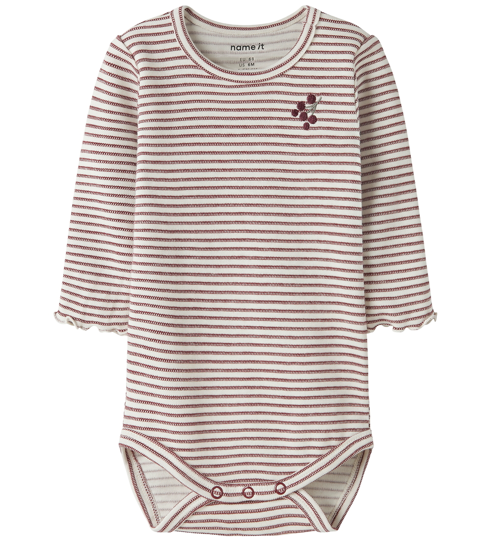 Name It Body l/ä - NmfBripa - Oxblood Red - Name It - 50 - Body L/Ä Name It Body l/ä - NmfBripa - Oxblood Red - Name It - 50 - Body L/Ä von Name It