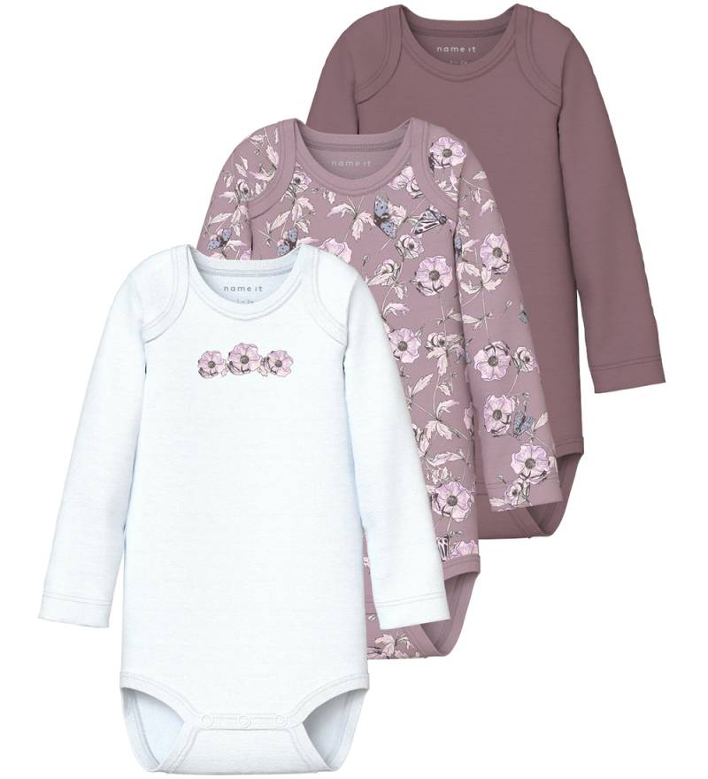 Name It Body l/ä - Noos - NbfBody - 3er-Pack - Grape Shake - Name It - 56 - Body L/Ä Name It Body l/ä - Noos - NbfBody - 3er-Pack - Grape Shake - Name It - 56 - Body L/Ä von Name It