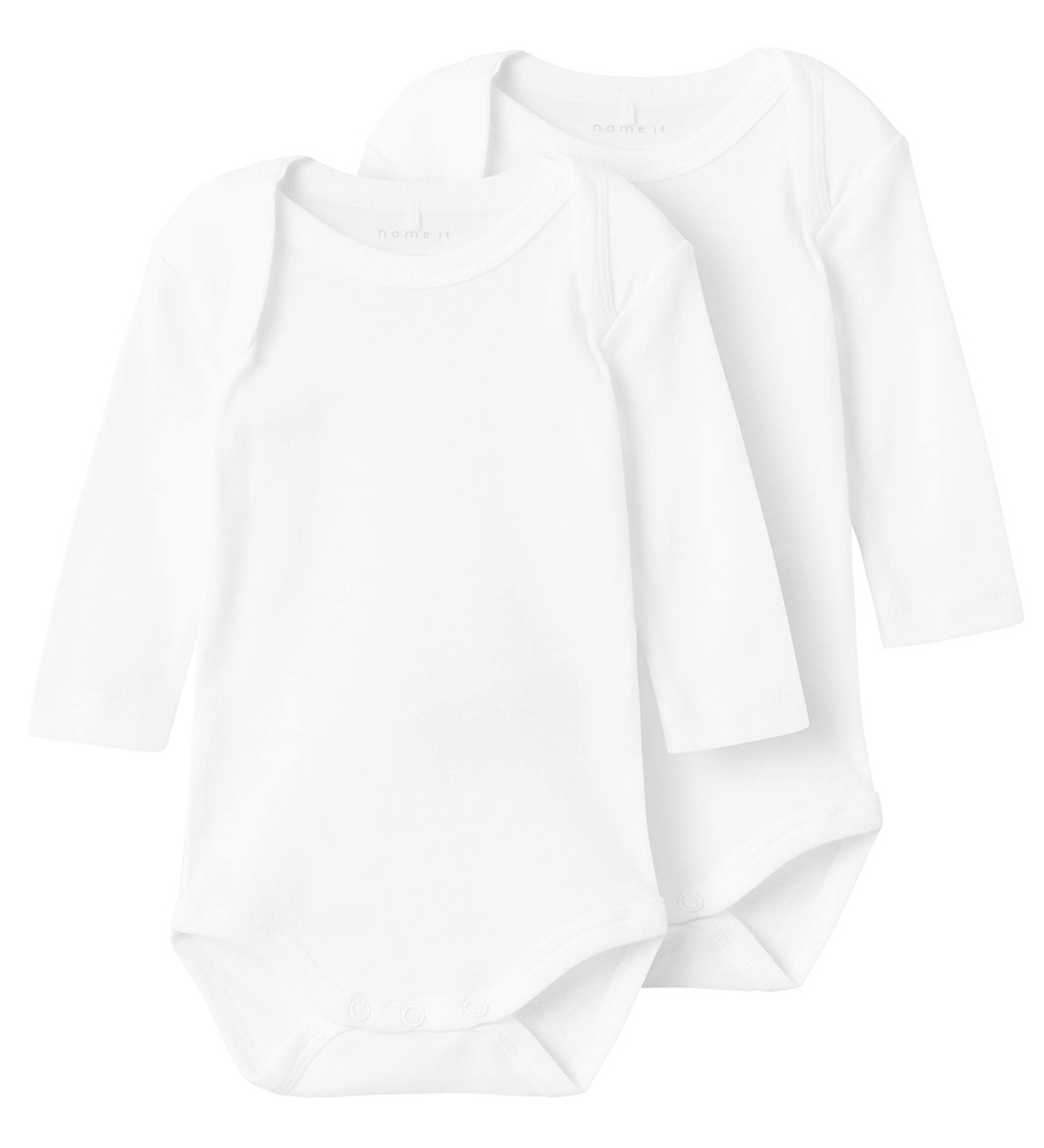 Name It Body l/ä - Noos - NbnBody - 2er-Pack - Bright White - Name It - 62 - Body L/Ä Name It Body l/ä - Noos - NbnBody - 2er-Pack - Bright White - Name It - 62 - Body L/Ä von Name It