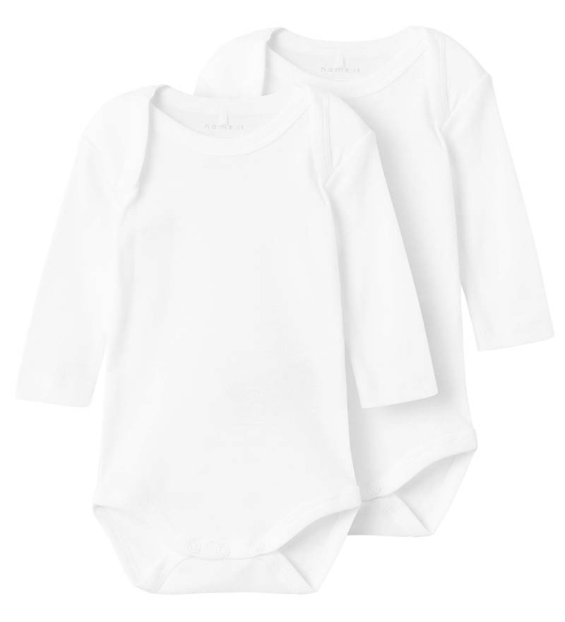 Name It Body l/ä - Noos - NbnBody - 2er-Pack - Bright White - Name It - 62 - Body L/Ä Name It Body l/ä - Noos - NbnBody - 2er-Pack - Bright White - Name It - 62 - Body L/Ä von Name It